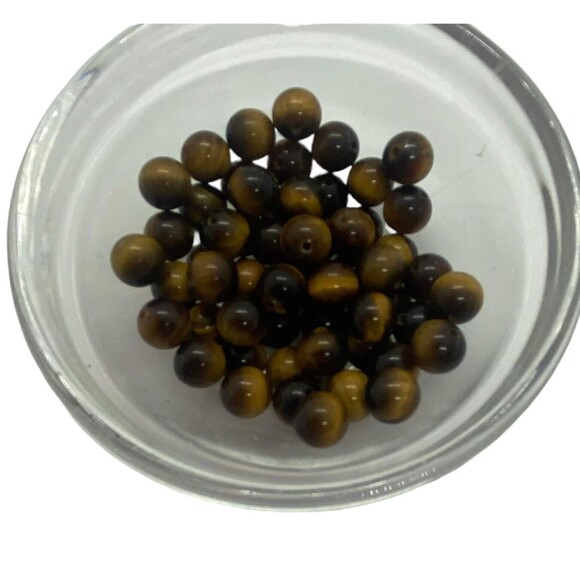 Tigers eye Stones Crystals Heart Round Necklace Pendant Charm Assorted Mix lot - Picture 8 of 8